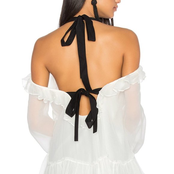 5 a 7 cinq a sept 100% Silk Amina Blouse - Picture 3 of 9